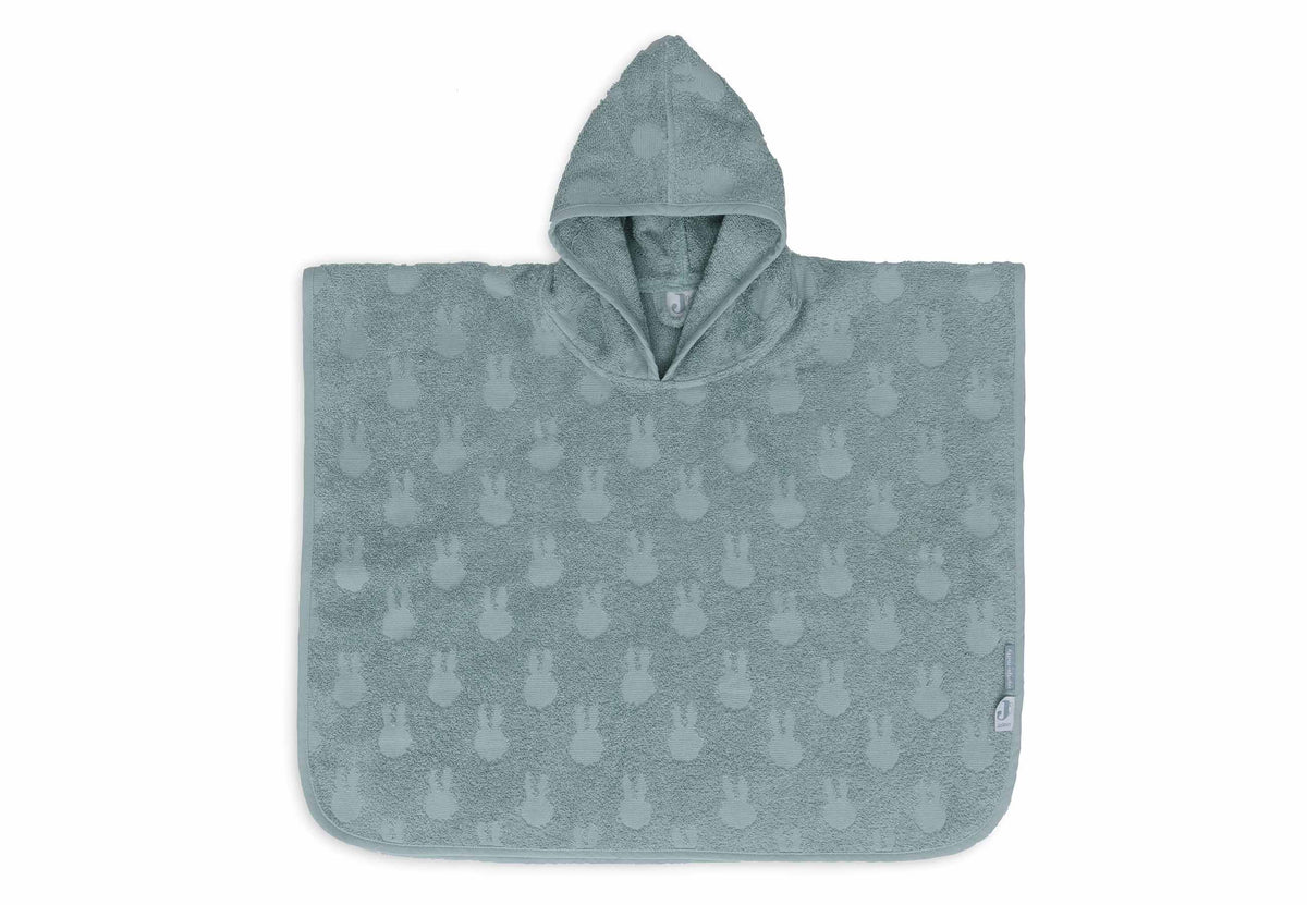 Badeponcho blau/rosa Jollein