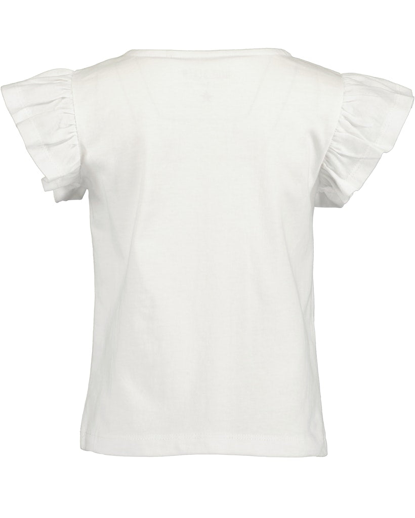 T-Shirt Zitrone weiß und gelb 702401