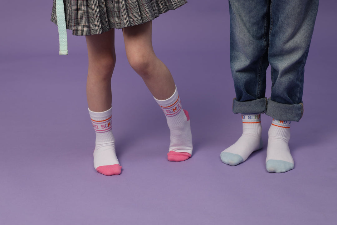 Tennissocken Schulkind rosa