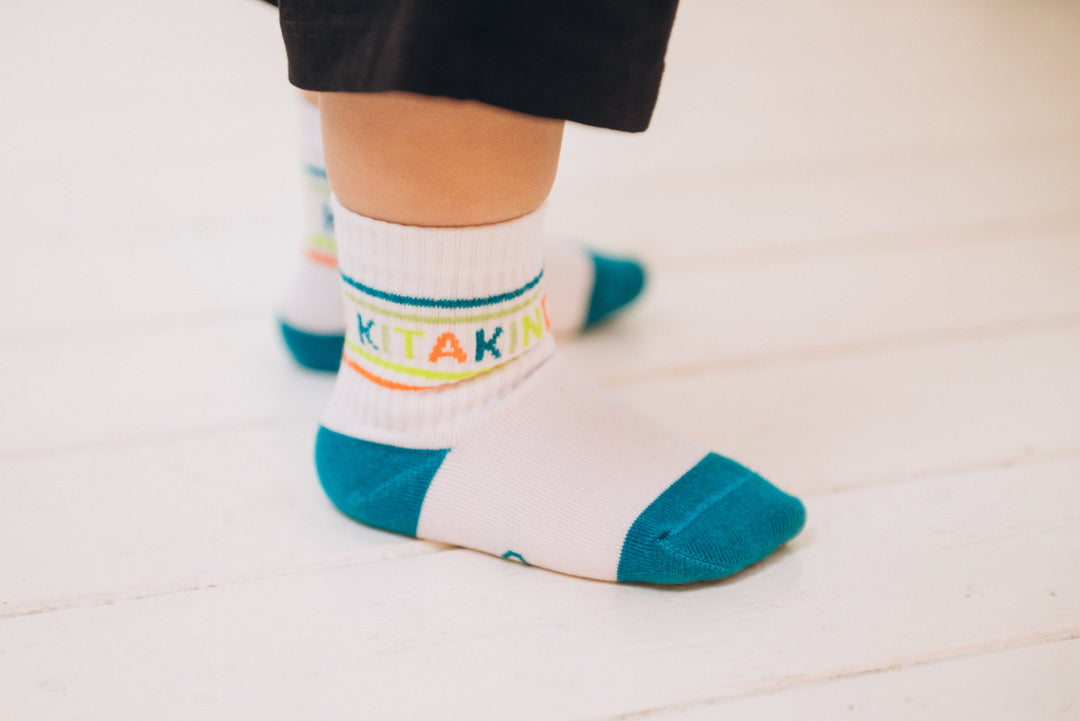 Tennissocken KITAKIND blau